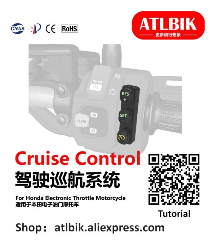 2021-2024 XADV750 cruise control for Honda motorcycle - Image 2